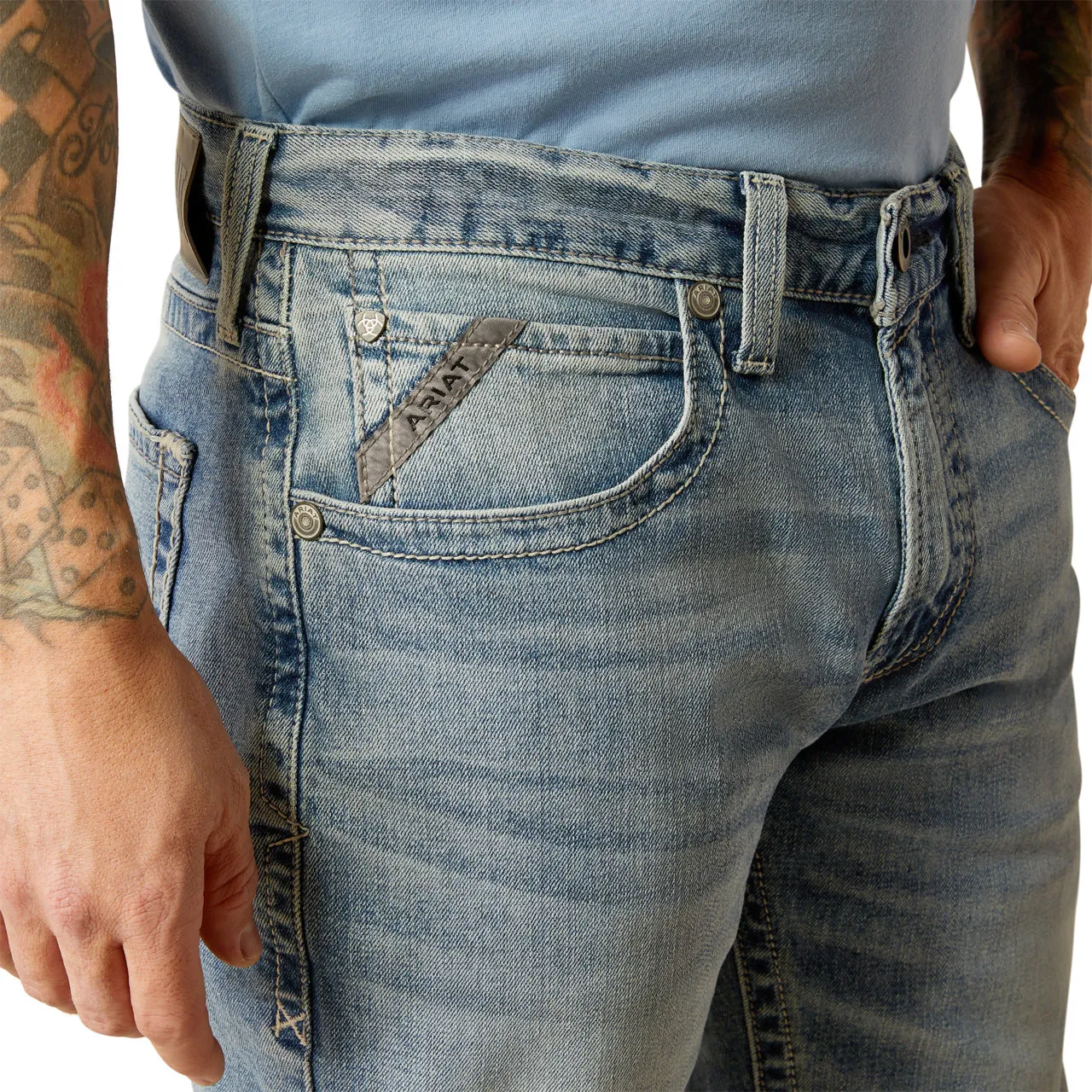 Ariat Men's M4 Relaxed Apollo Boot Cut Jeans, Orleans