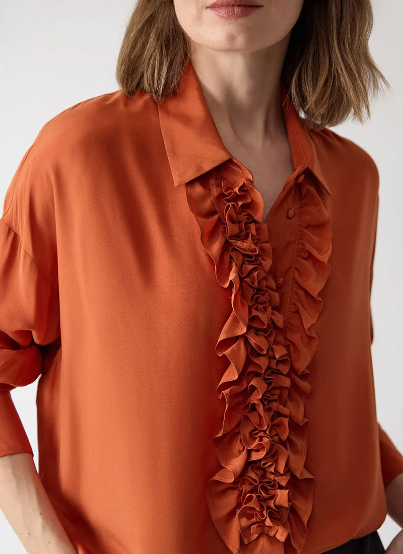 Bilancia Ruffle Blouse