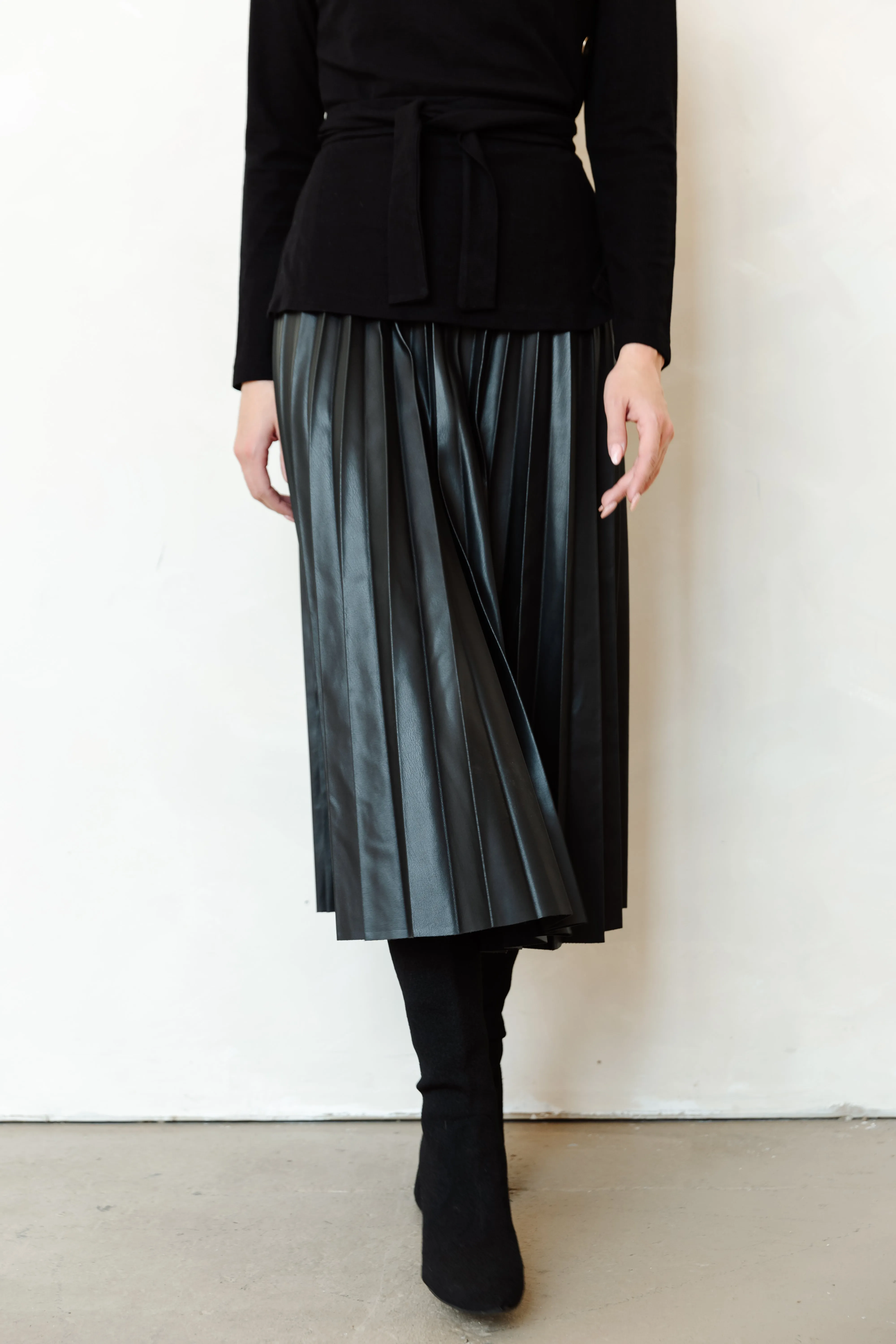 Byrd Anika Knit and Leather Set