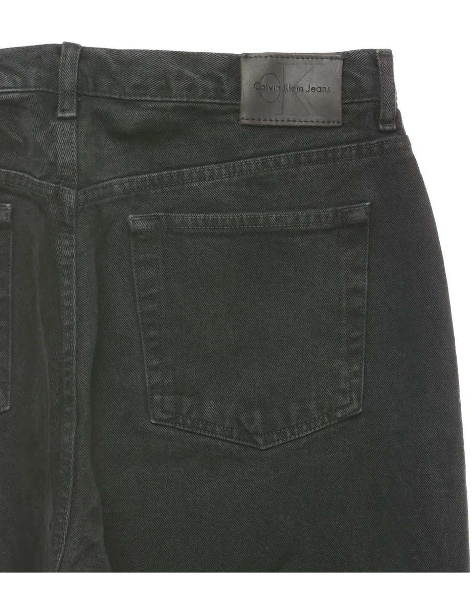 Calvin Klein Black Classic Tapered Jeans - W34 L32