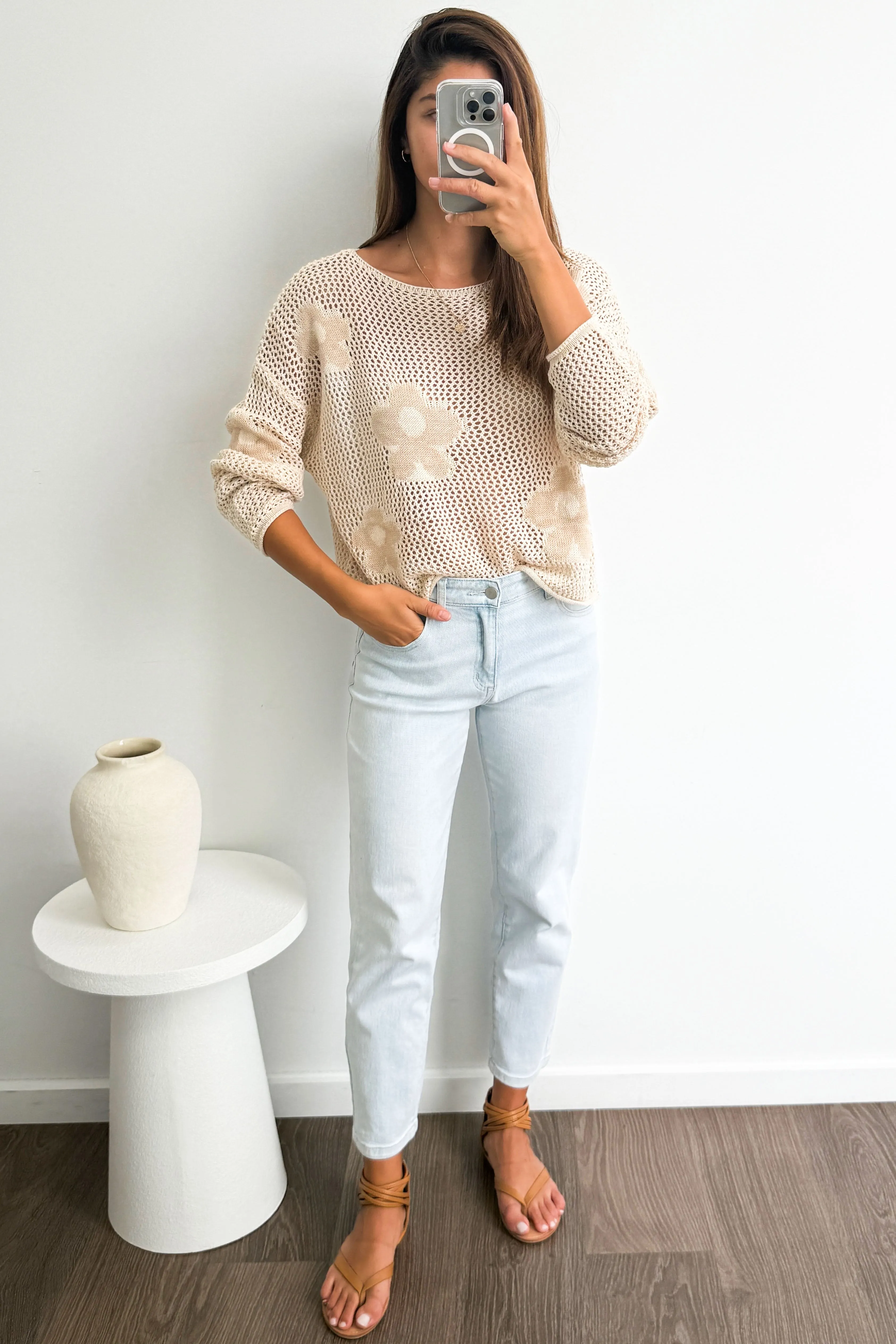 Carla Crochet Knit