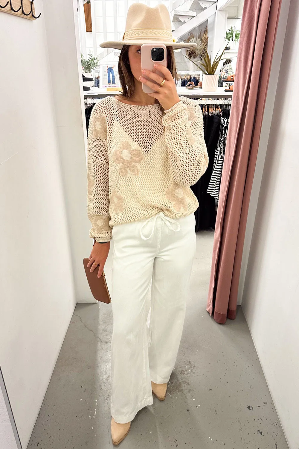 Carla Crochet Knit