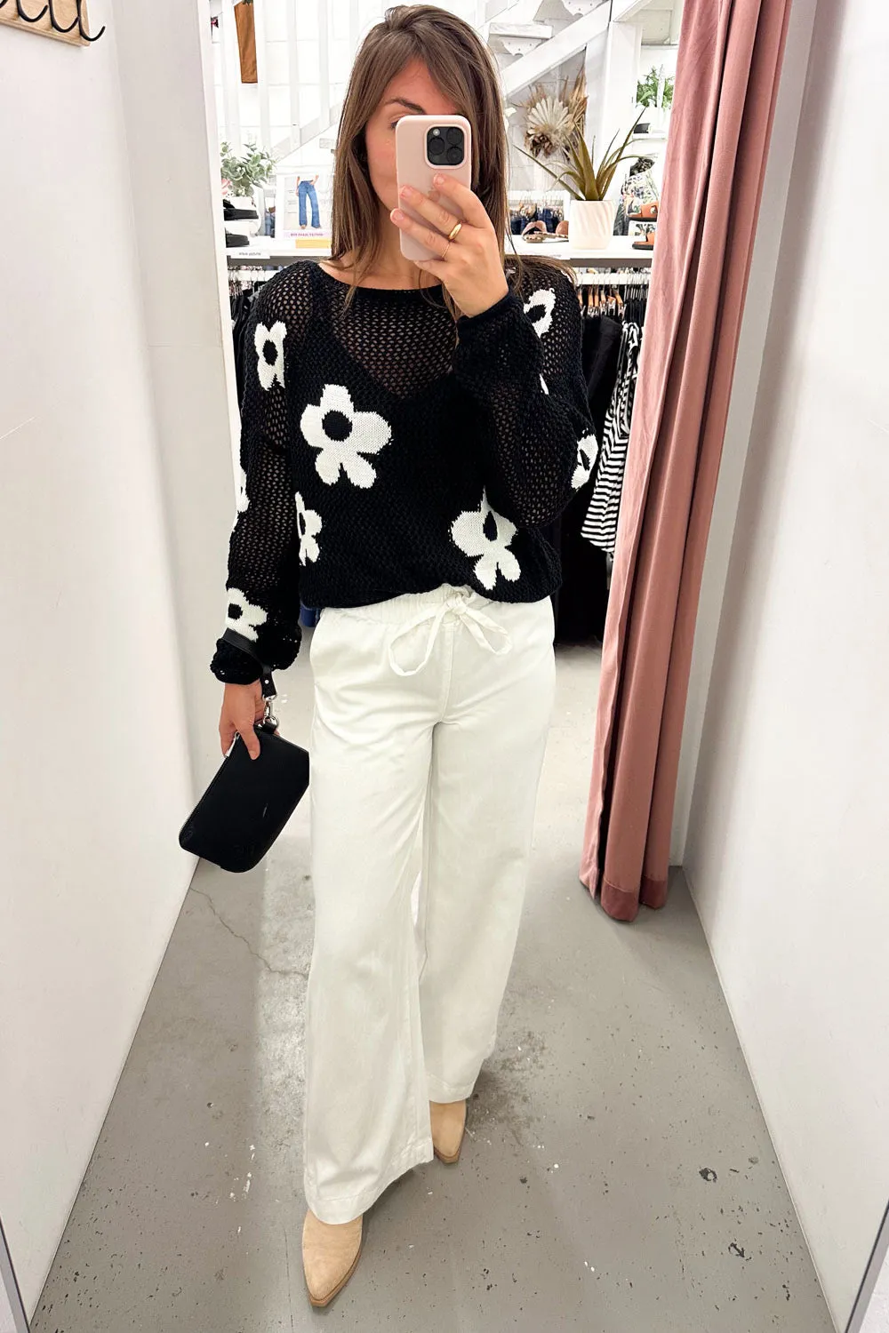 Carla Crochet Knit