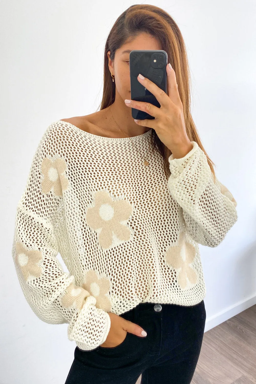 Carla Crochet Knit