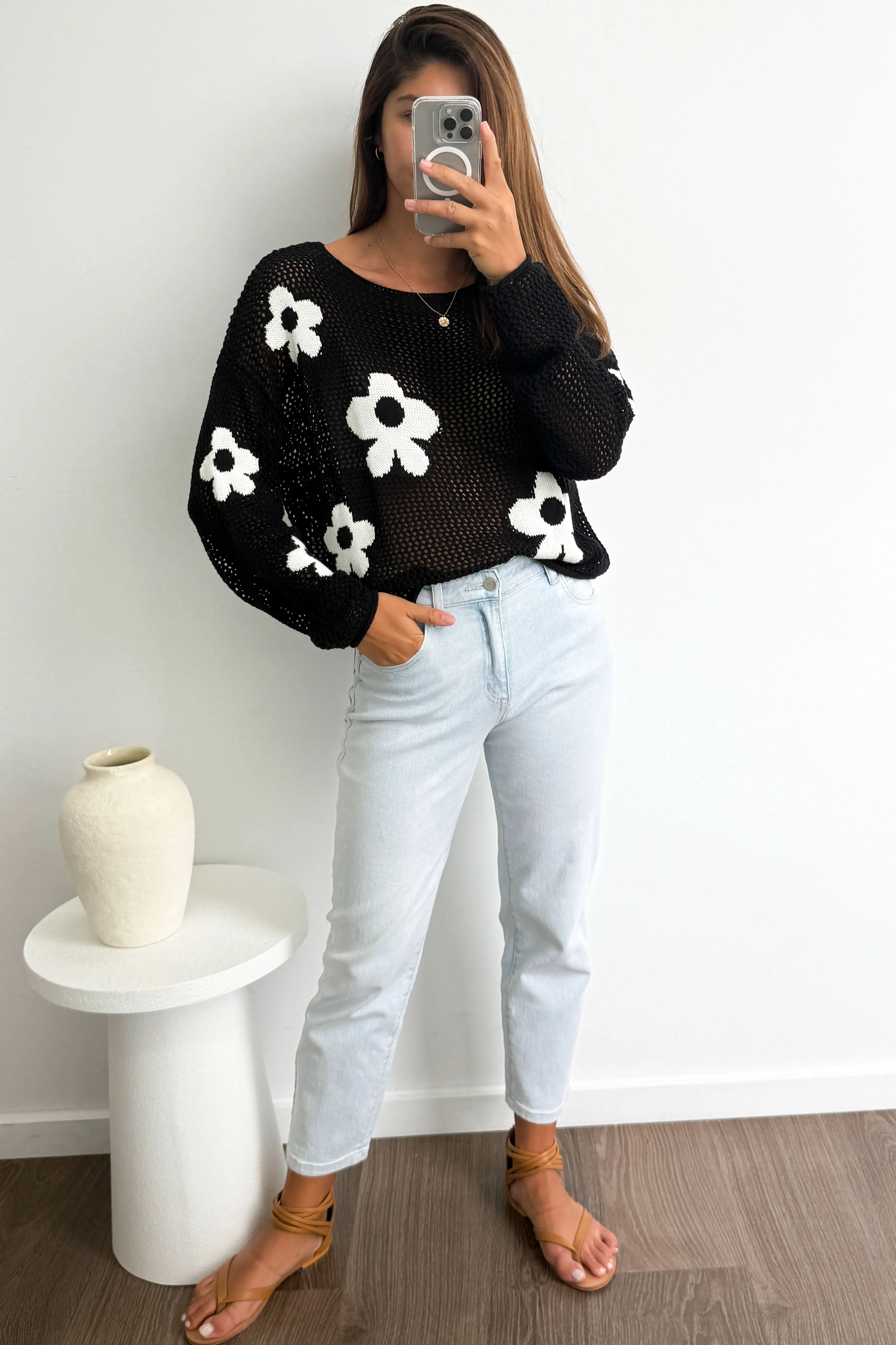 Carla Crochet Knit