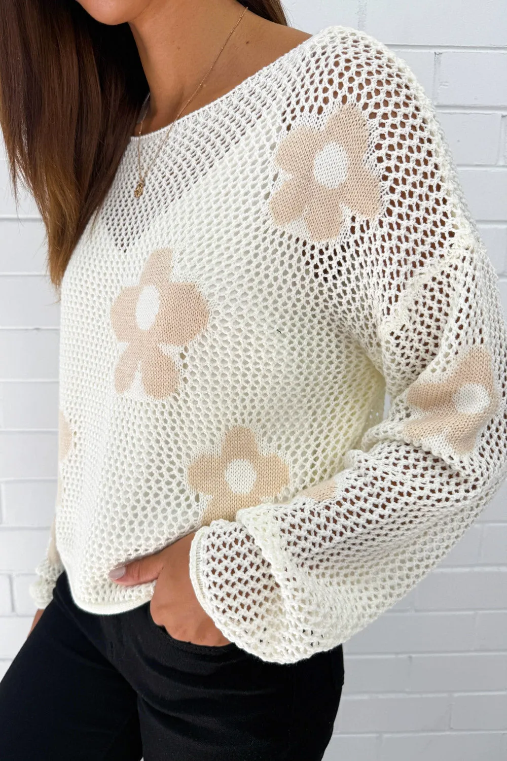 Carla Crochet Knit