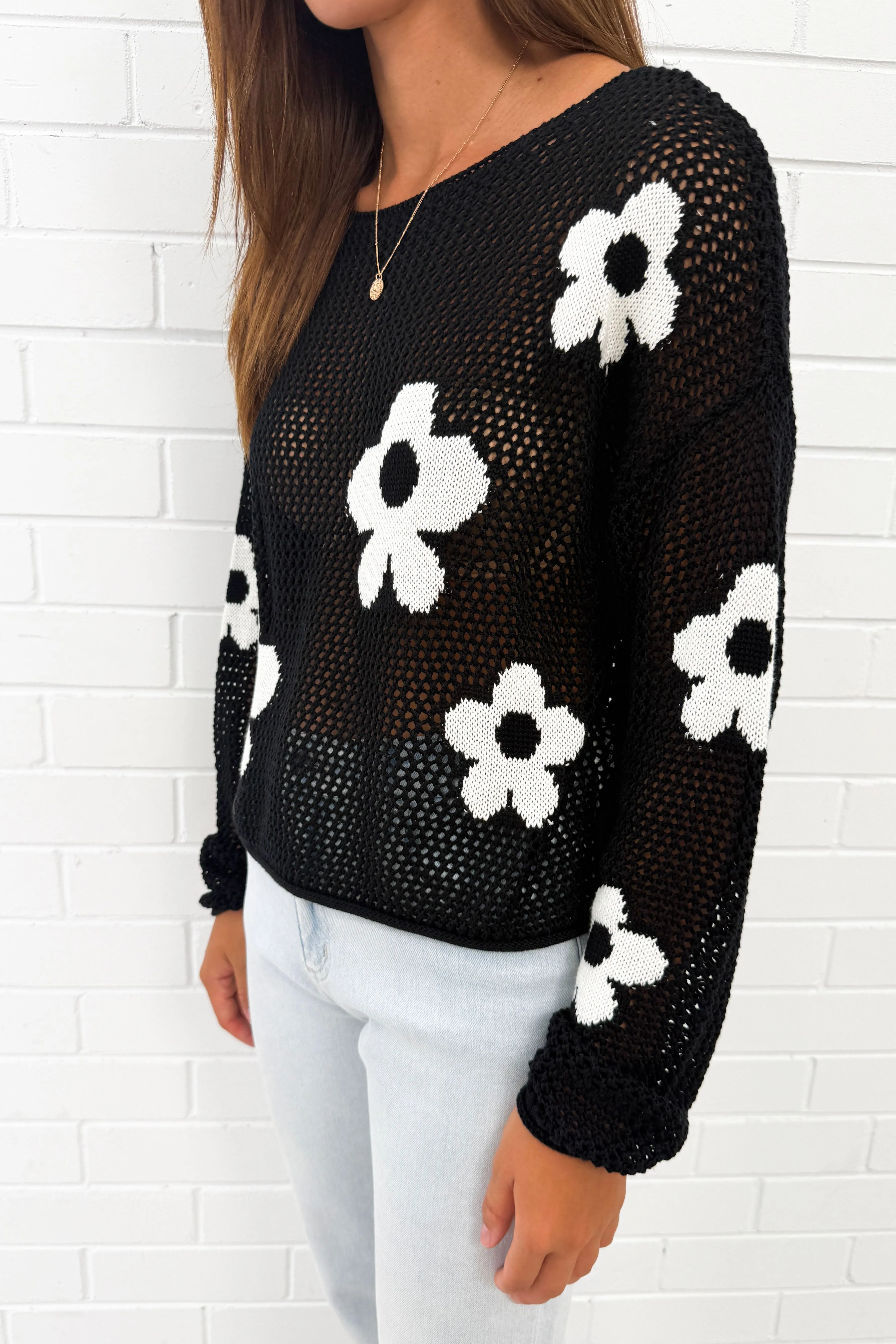 Carla Crochet Knit