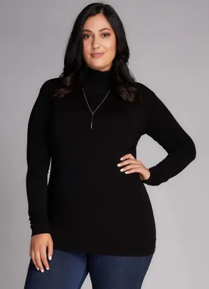 Cest Moi Bamboo Plus Size Turtleneck