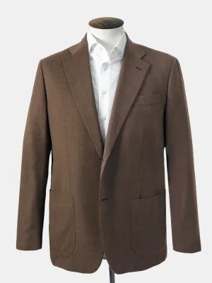 Cinnamon Brushed Wool Blazer - LUCKY LAST