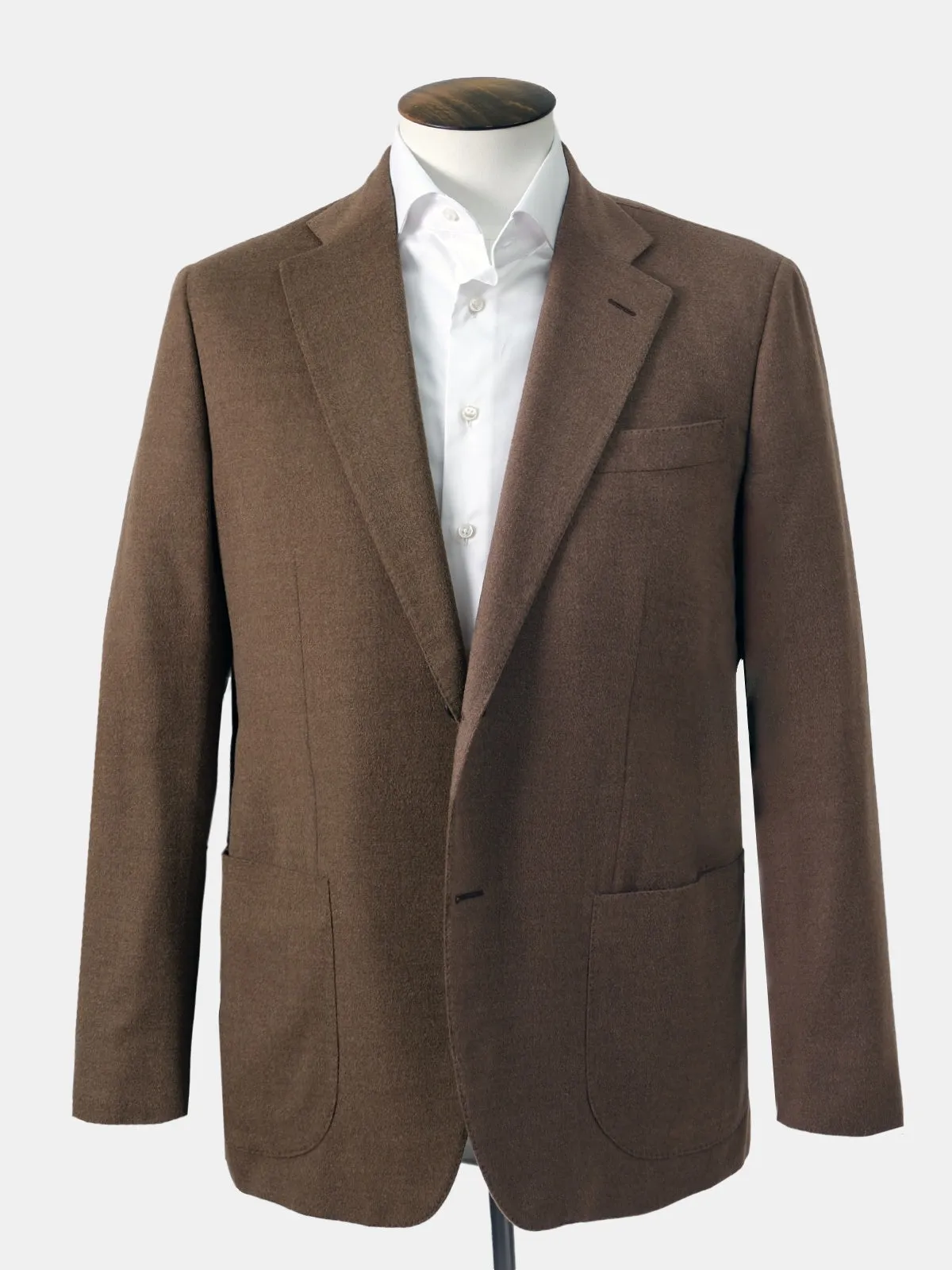 Cinnamon Brushed Wool Blazer - LUCKY LAST