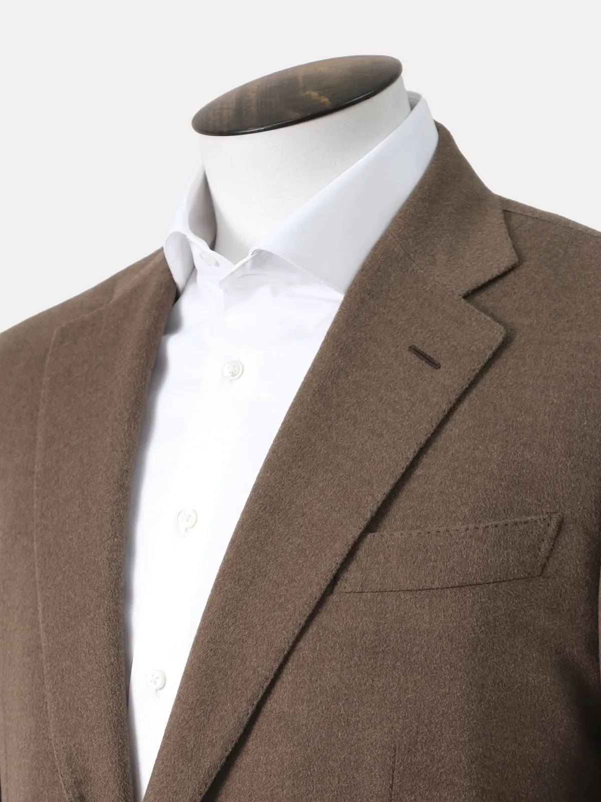 Cinnamon Brushed Wool Blazer - LUCKY LAST