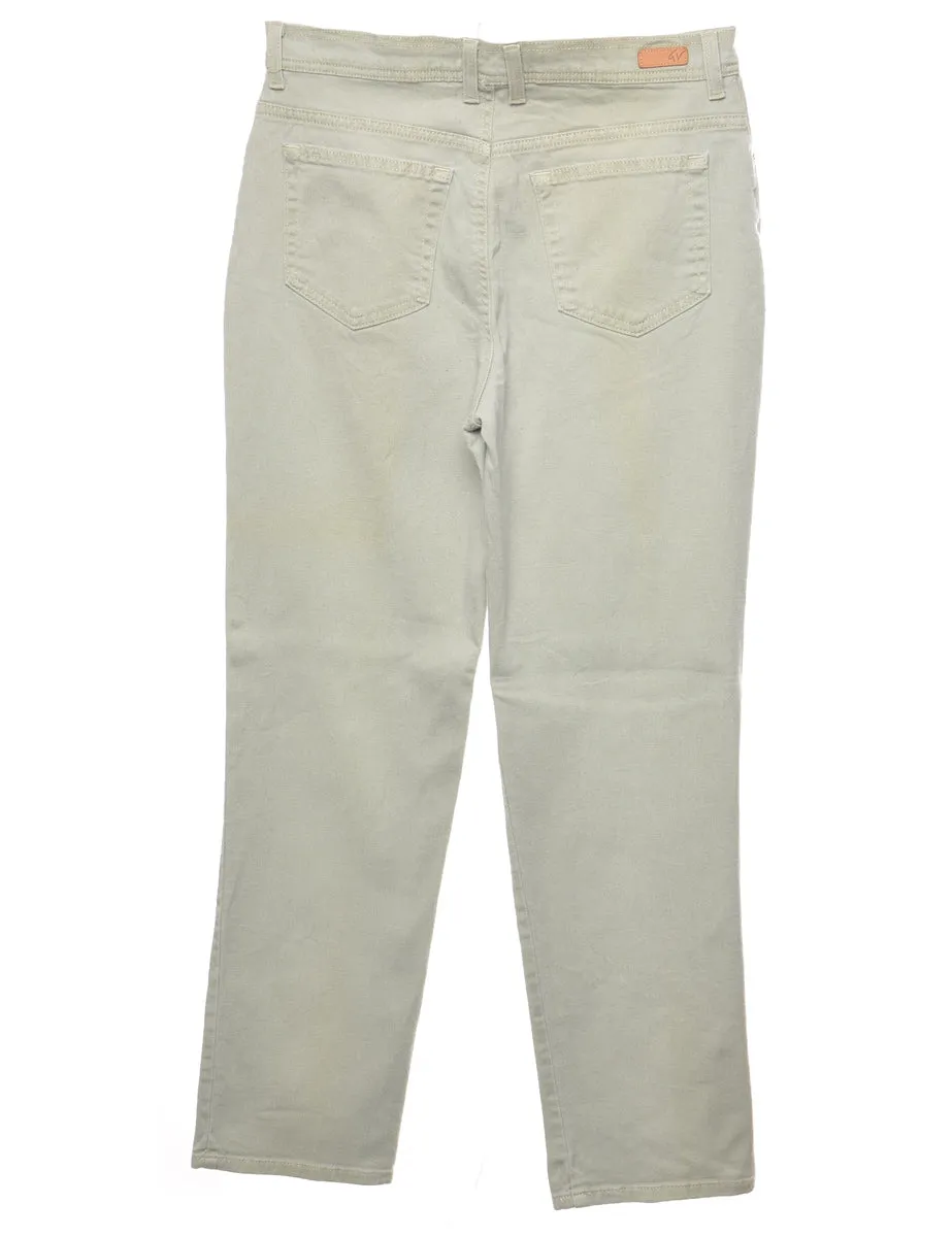 Classic Ivory Jeans - W32 L30
