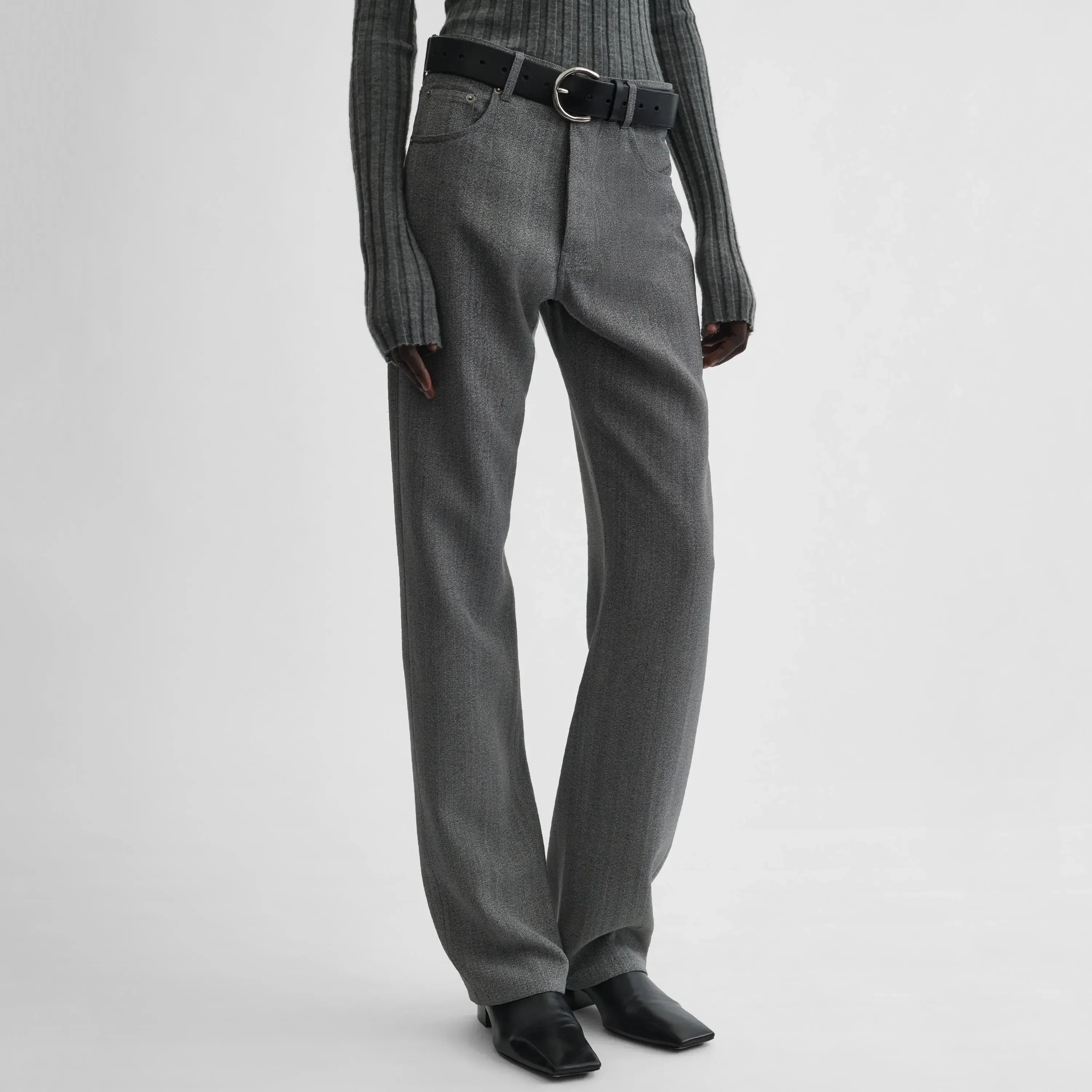 CLASSIC JEANS | mist silk viscose