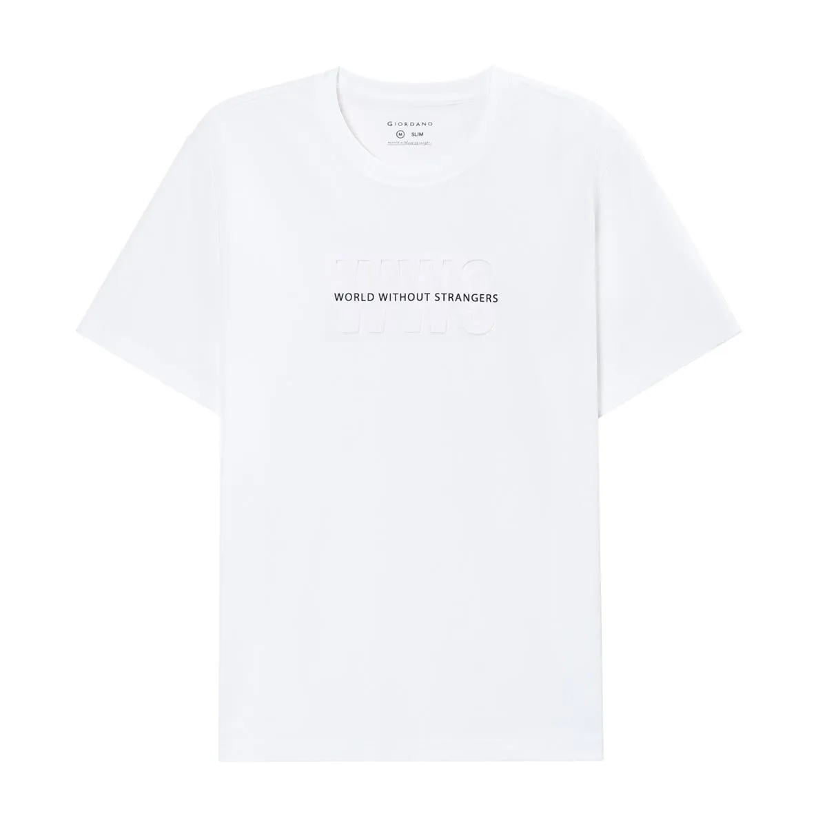 Cotton Jersey Crewneck Short Sleeve Slim Print Tees (WWS)