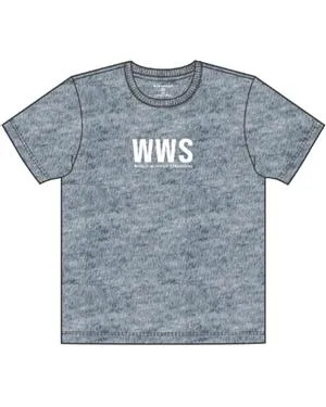 Cotton Jersey Crewneck Short Sleeve Slim Print Tees (WWS)