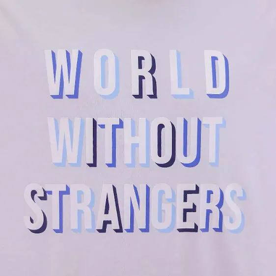 Cotton Jersey Crewneck Short Sleeve Slim Print Tees (WWS)