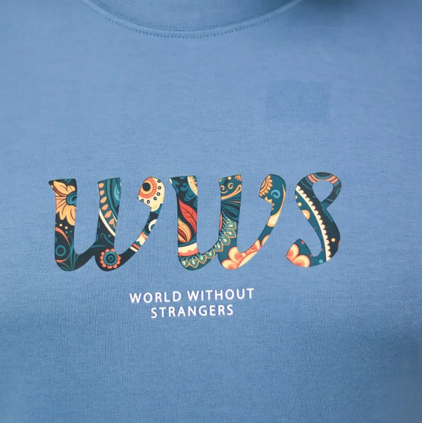Cotton Jersey Crewneck Short Sleeve Slim Print Tees (WWS)
