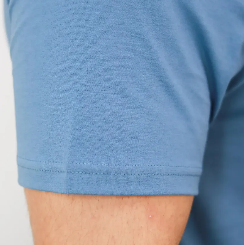 Cotton Jersey Crewneck Short Sleeve Slim Print Tees (WWS)