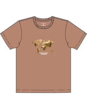 Cotton Jersey Crewneck Short Sleeve Slim Print Tees (WWS)