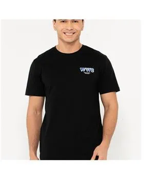 Cotton Jersey Crewneck Short Sleeve Slim Print Tees (WWS)