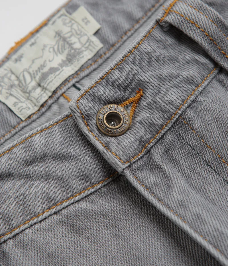 Dime Classic Relaxed Jeans - Dipped Sandblasted Grey
