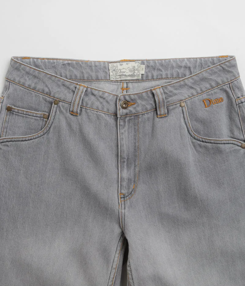Dime Classic Relaxed Jeans - Dipped Sandblasted Grey