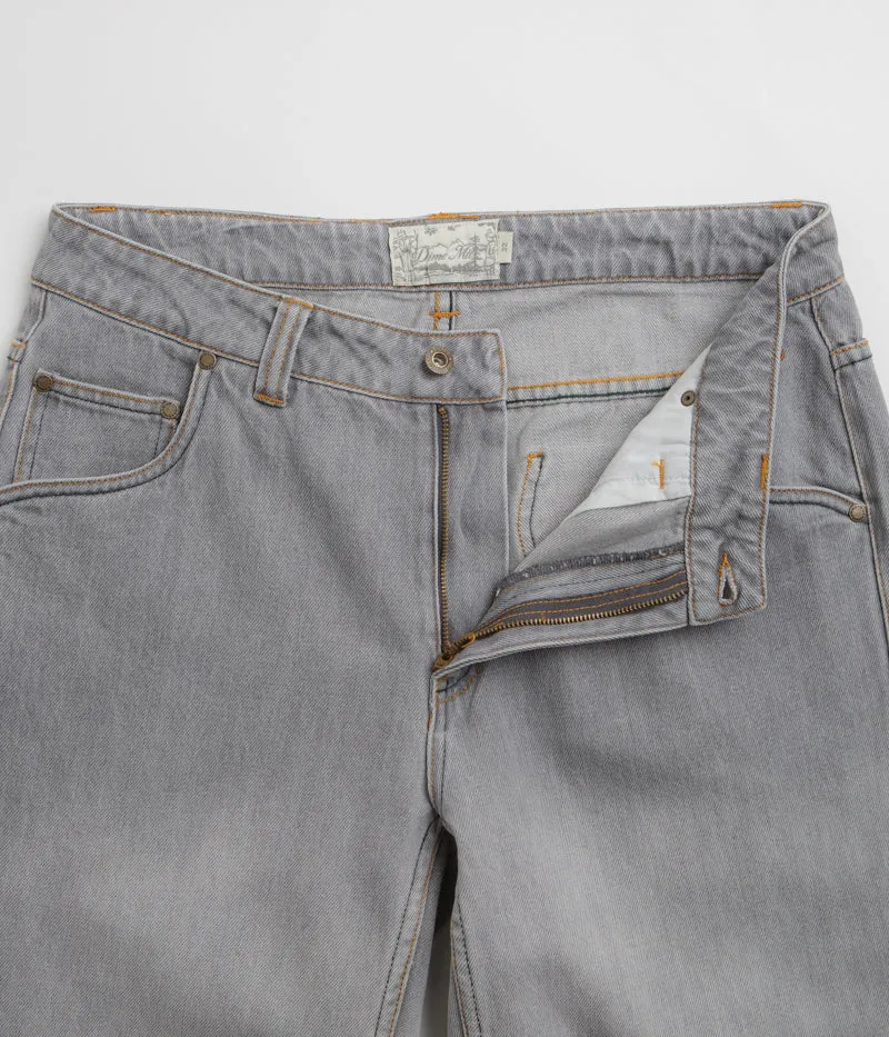 Dime Classic Relaxed Jeans - Dipped Sandblasted Grey