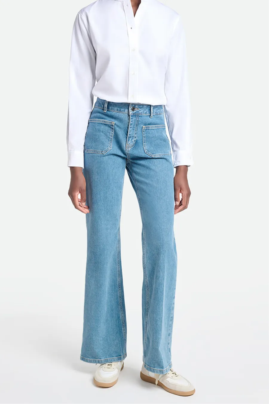 Dompay Flare Jeans Light Indigo