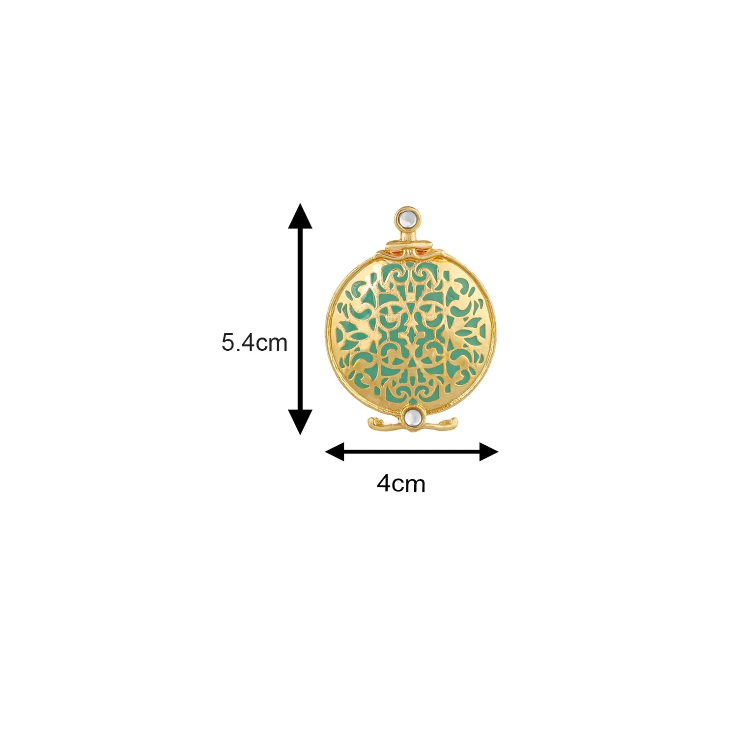 Ethnic Circular Dangler Earrings