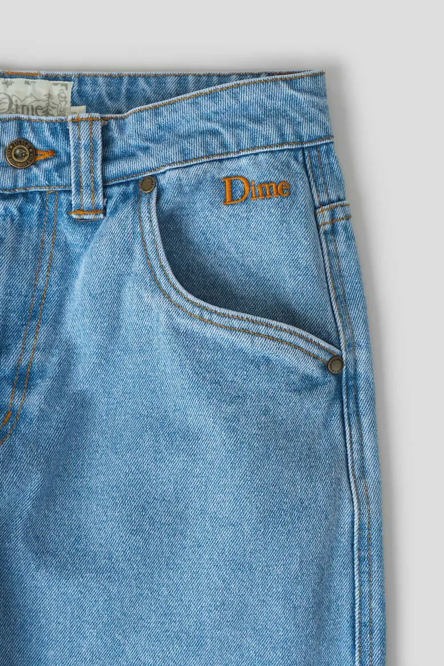 JEAN CLASSIC BAGGY DENIM BLEU DÉLAVÉ