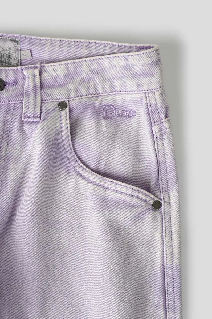 JEAN CLASSIC BAGGY DENIM LILAS