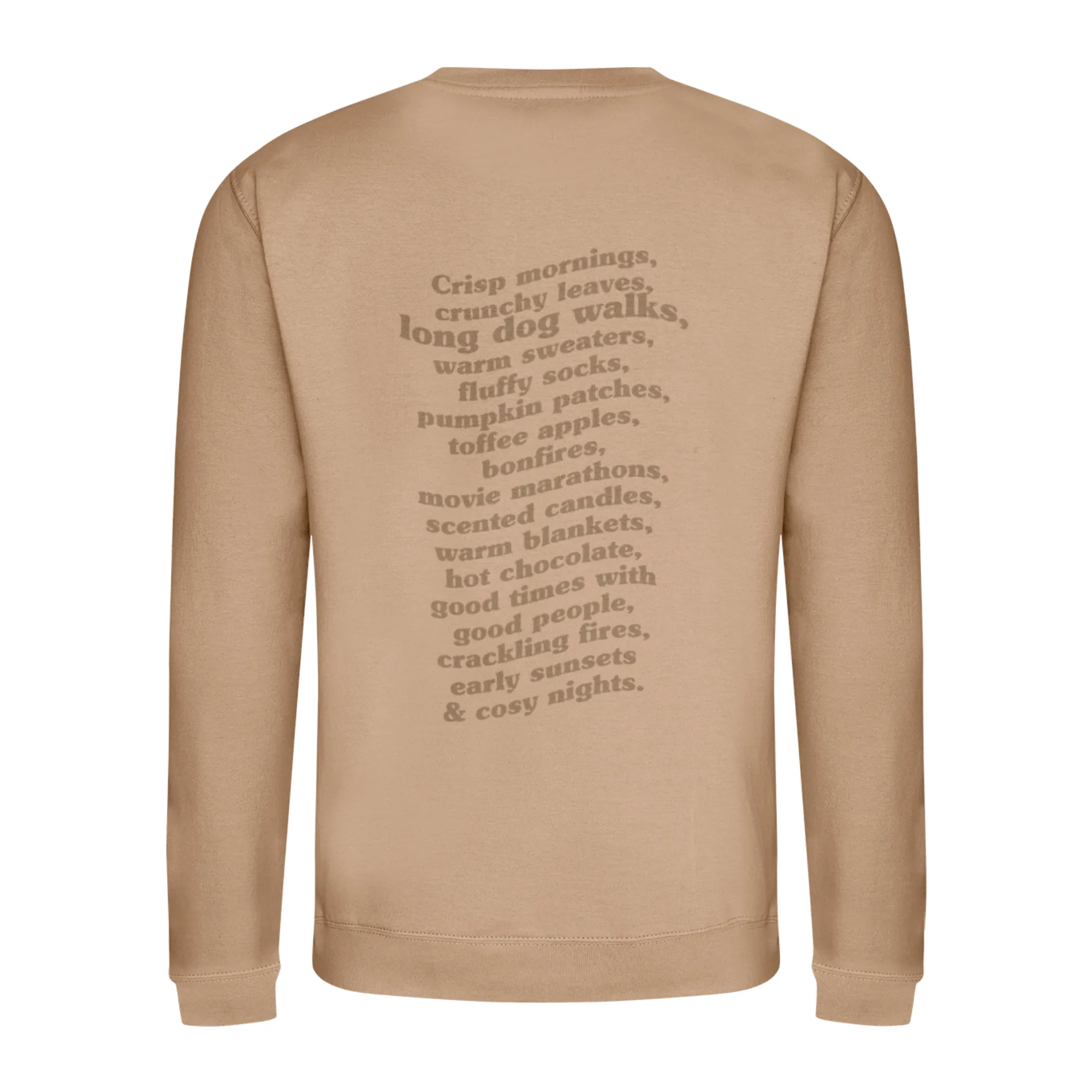 Long Dog Walks, Autumn Sweater
