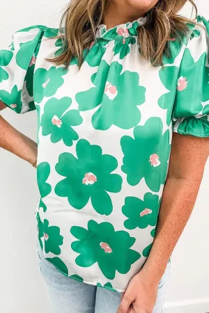 Macey Frill Neckline Blouse