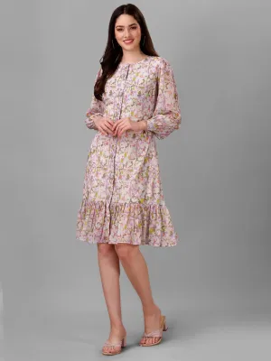 Masakali.co dresses for womens Purple green Color
