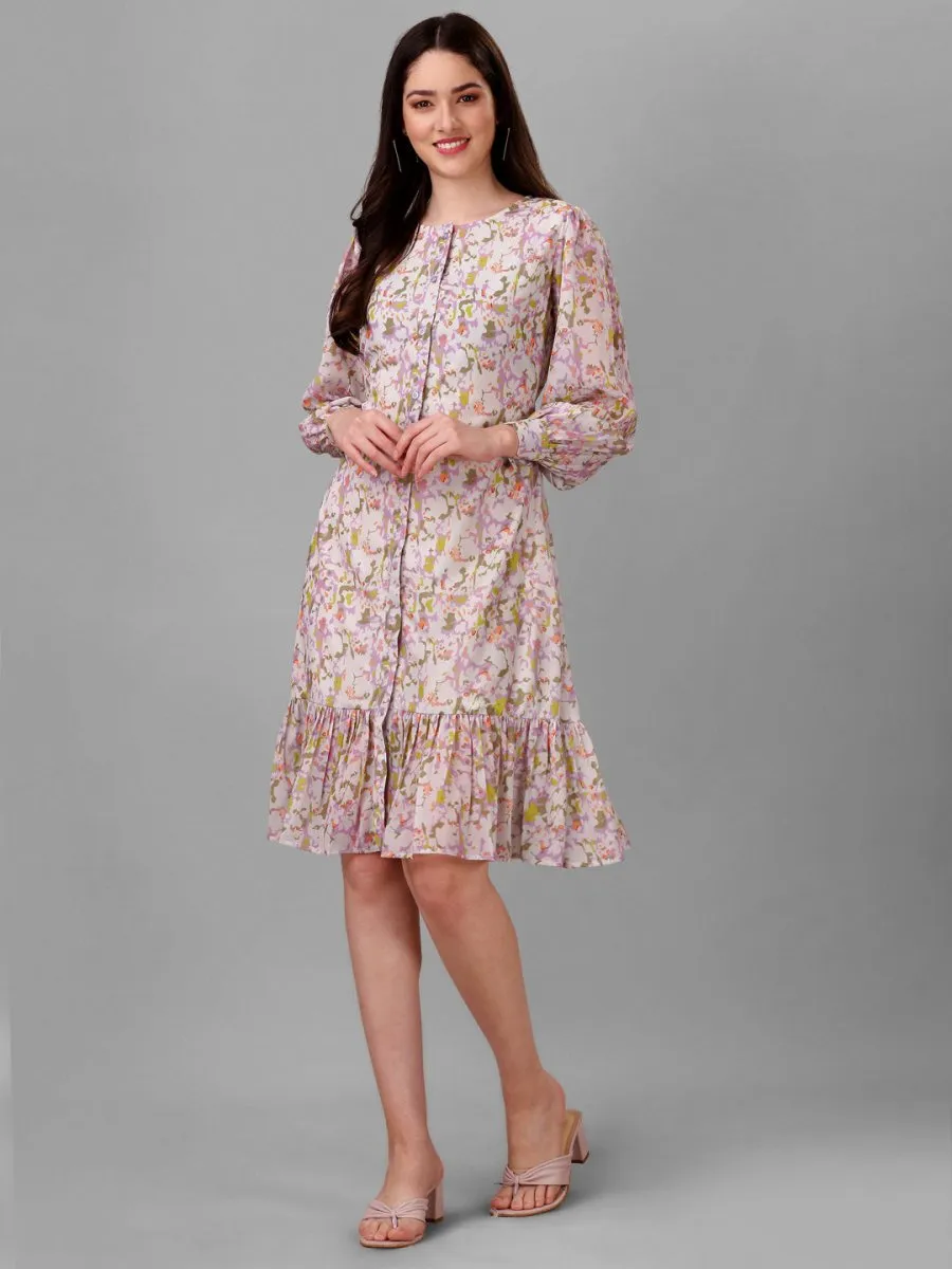 Masakali.co dresses for womens Purple green Color
