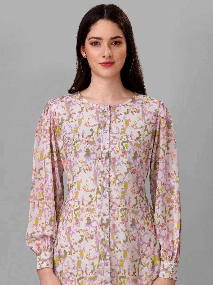 Masakali.co dresses for womens Purple green Color