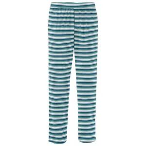 Men's Print Bamboo Pajama Pants - Dino Stripe (15ANV)