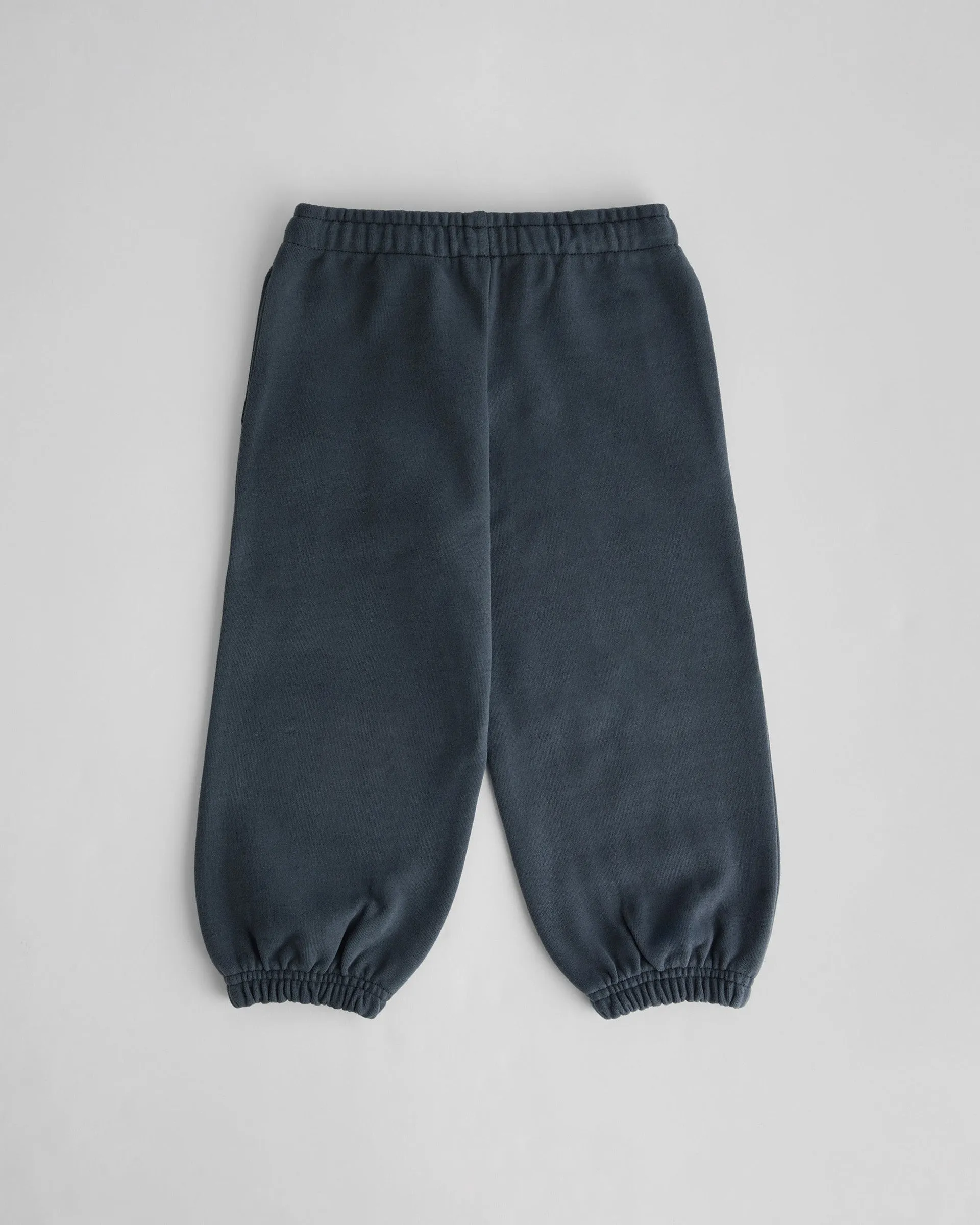 Mini Varsity Sweatpants - Midnight Blue/Marshmallow White