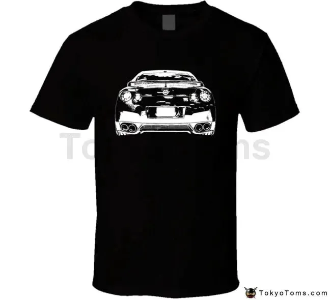 Nissan GT-R Rear View T-Shirt - Cotton