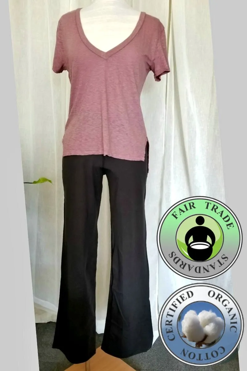 Organic Cotton Pants - boot cut