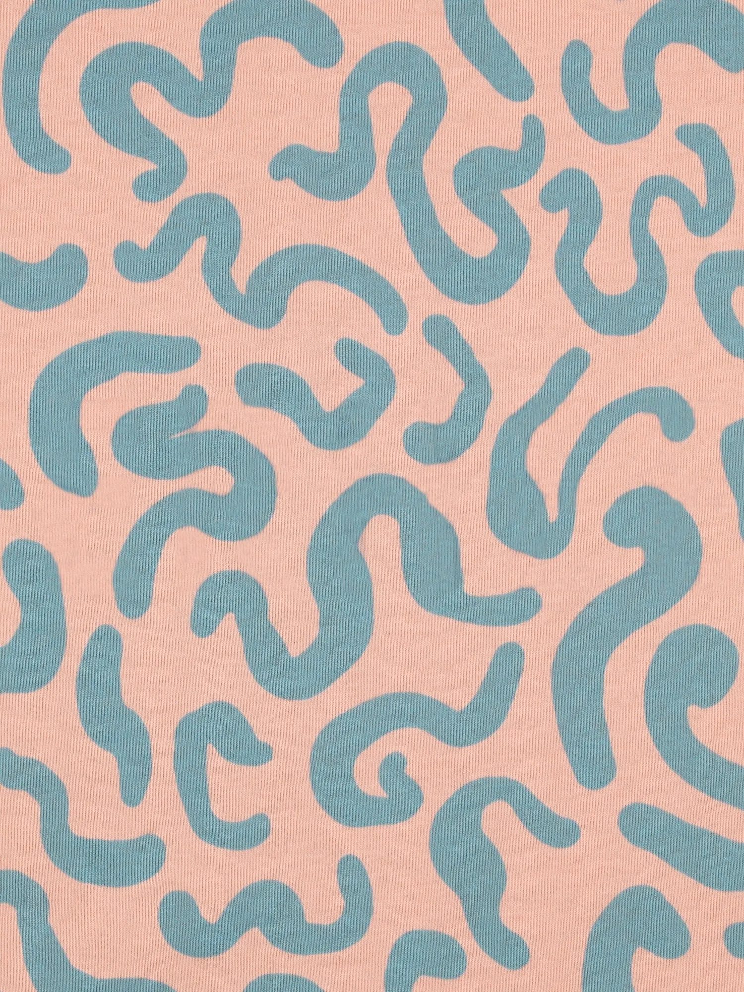 Pink Squiggles Adult Sweater