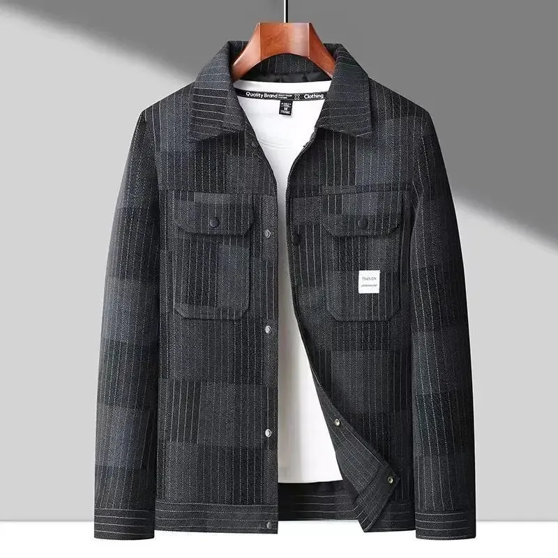 Pinstripe Davos Blazer