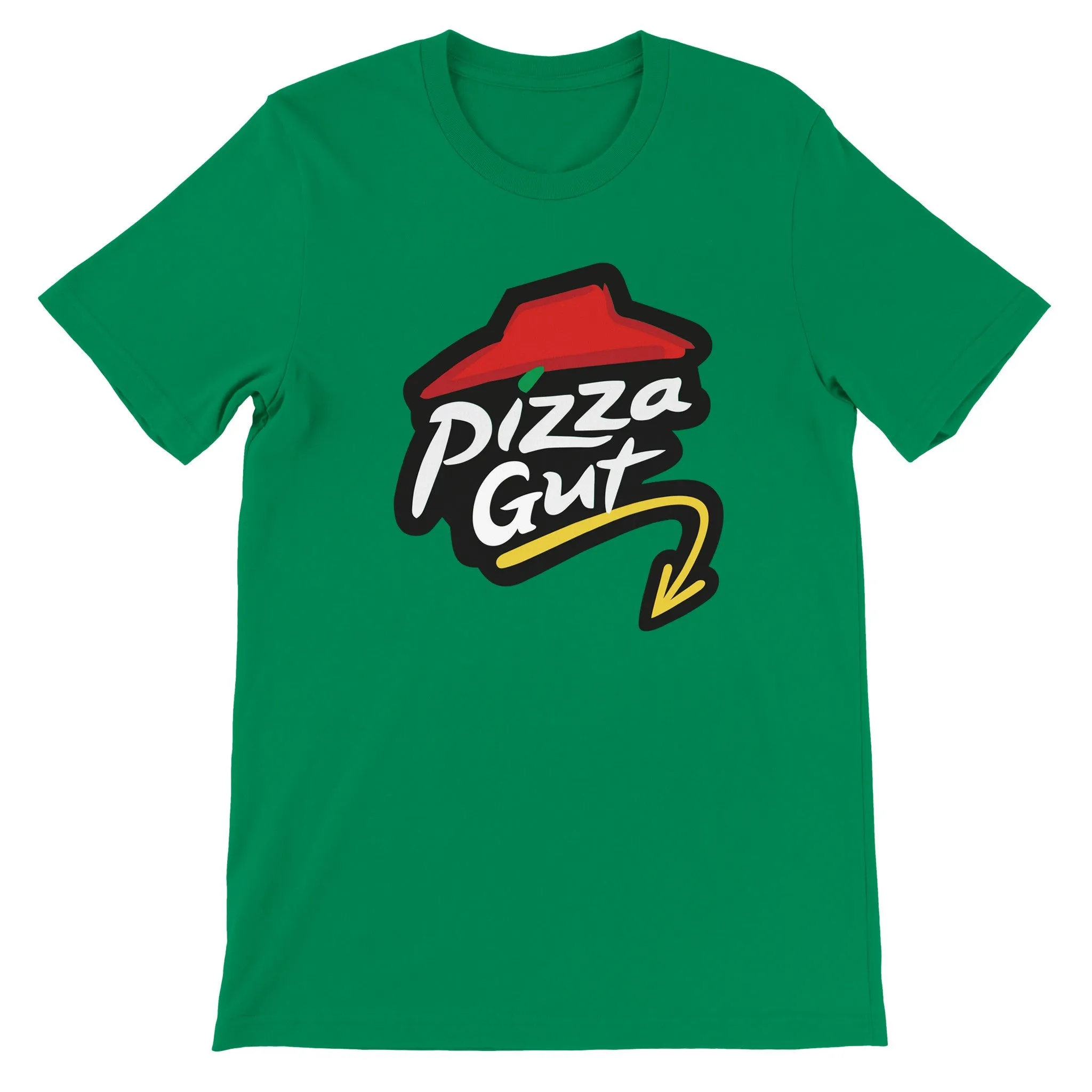 Pizza Gut  -  Premium Unisex Crewneck T-shirt