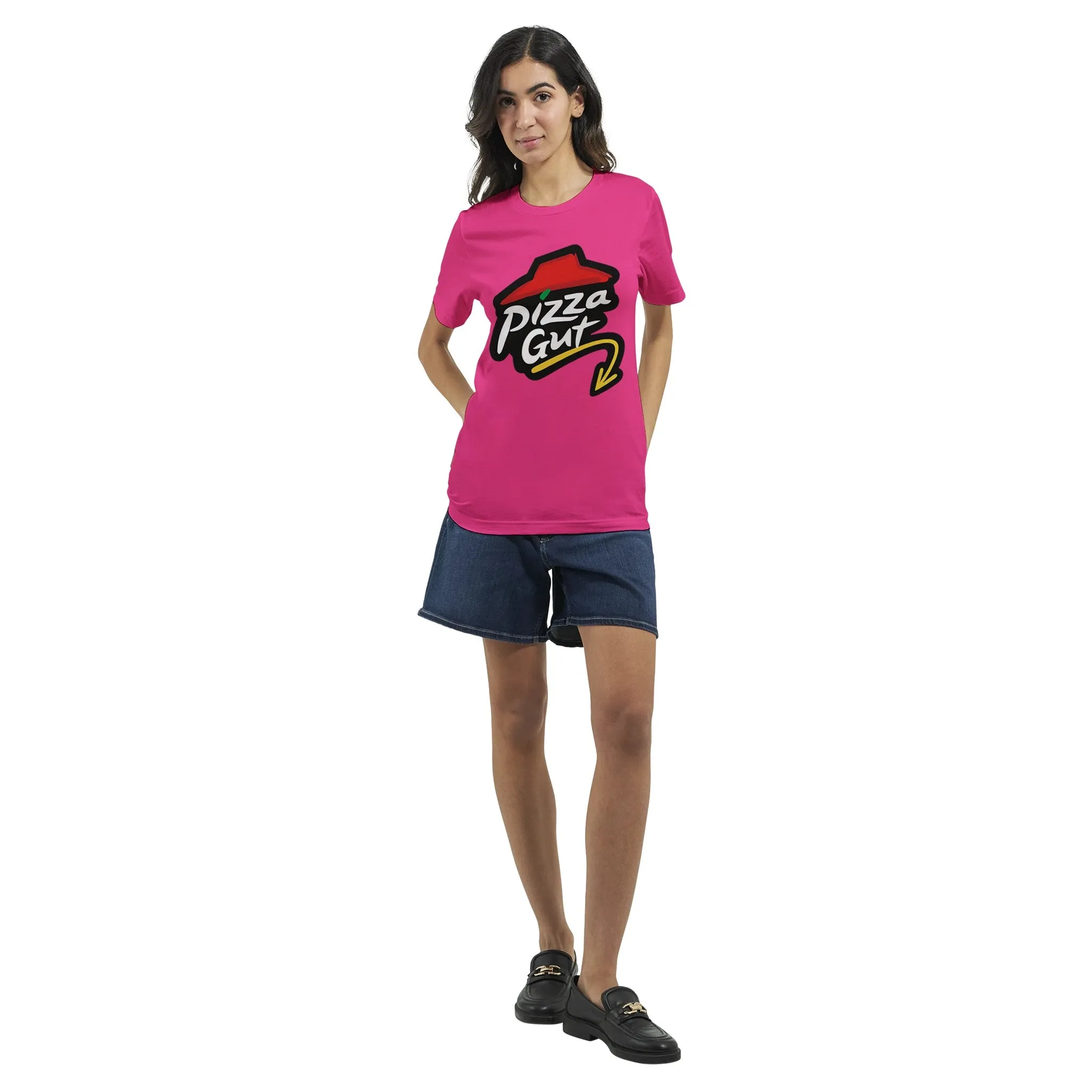 Pizza Gut  -  Premium Unisex Crewneck T-shirt