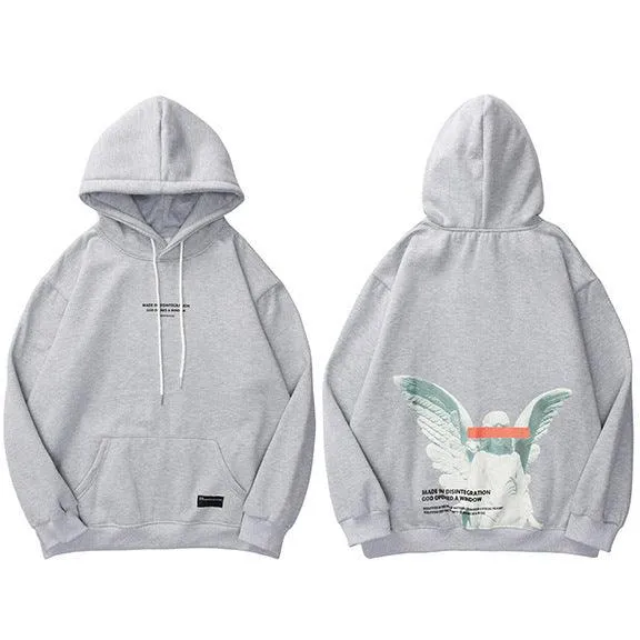 Printed Plus Velvet Girls Selling Hooded Sweaters