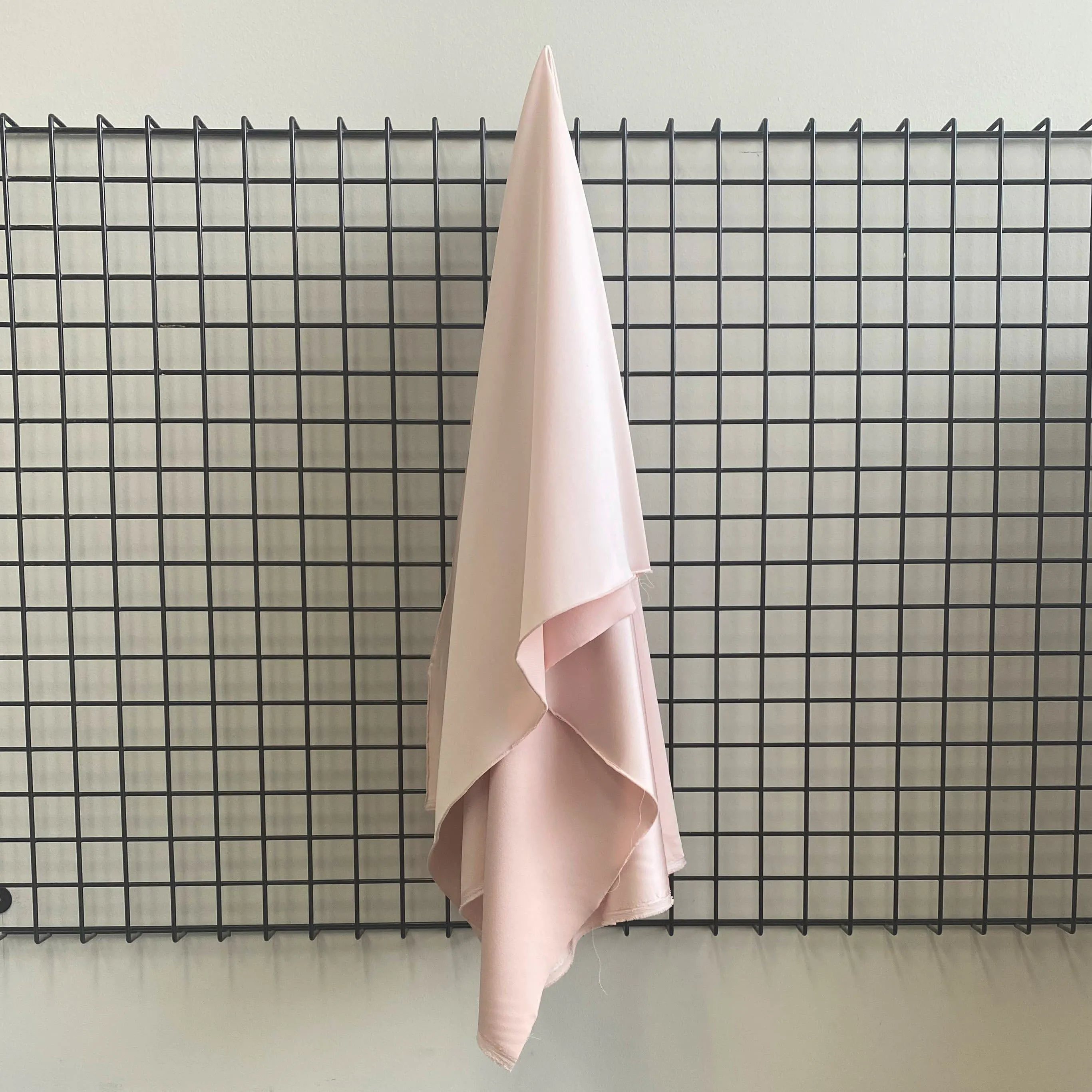 Remnant Stretch Polyester Satin Antique pink