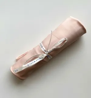 Remnant Stretch Polyester Satin Antique pink