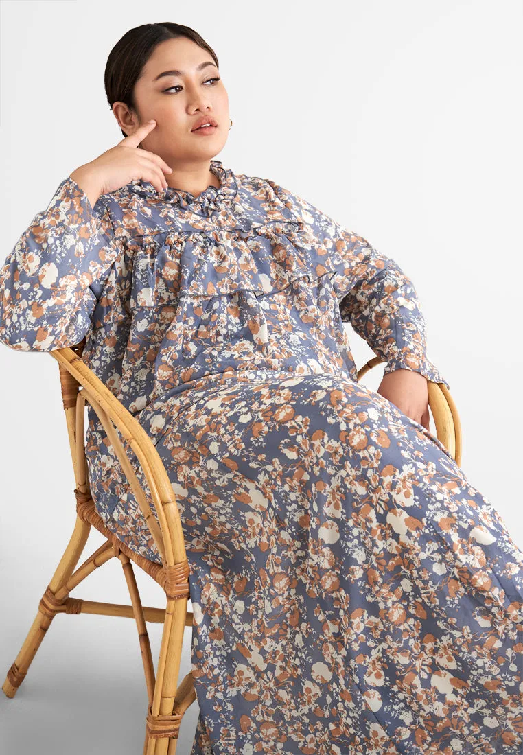Sofia Floral Chiffon Skirt