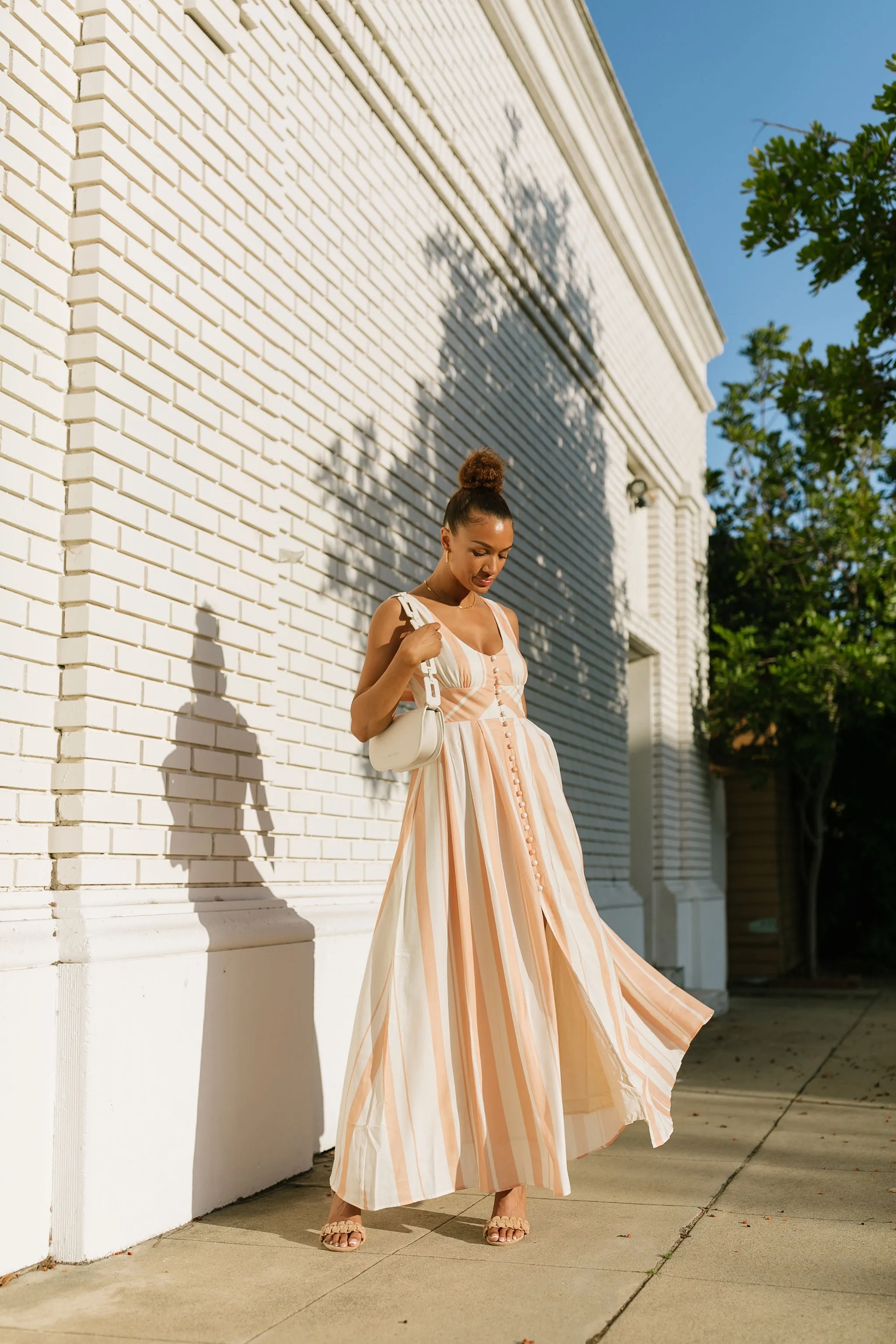 The Yara Buckle Maxi Dress