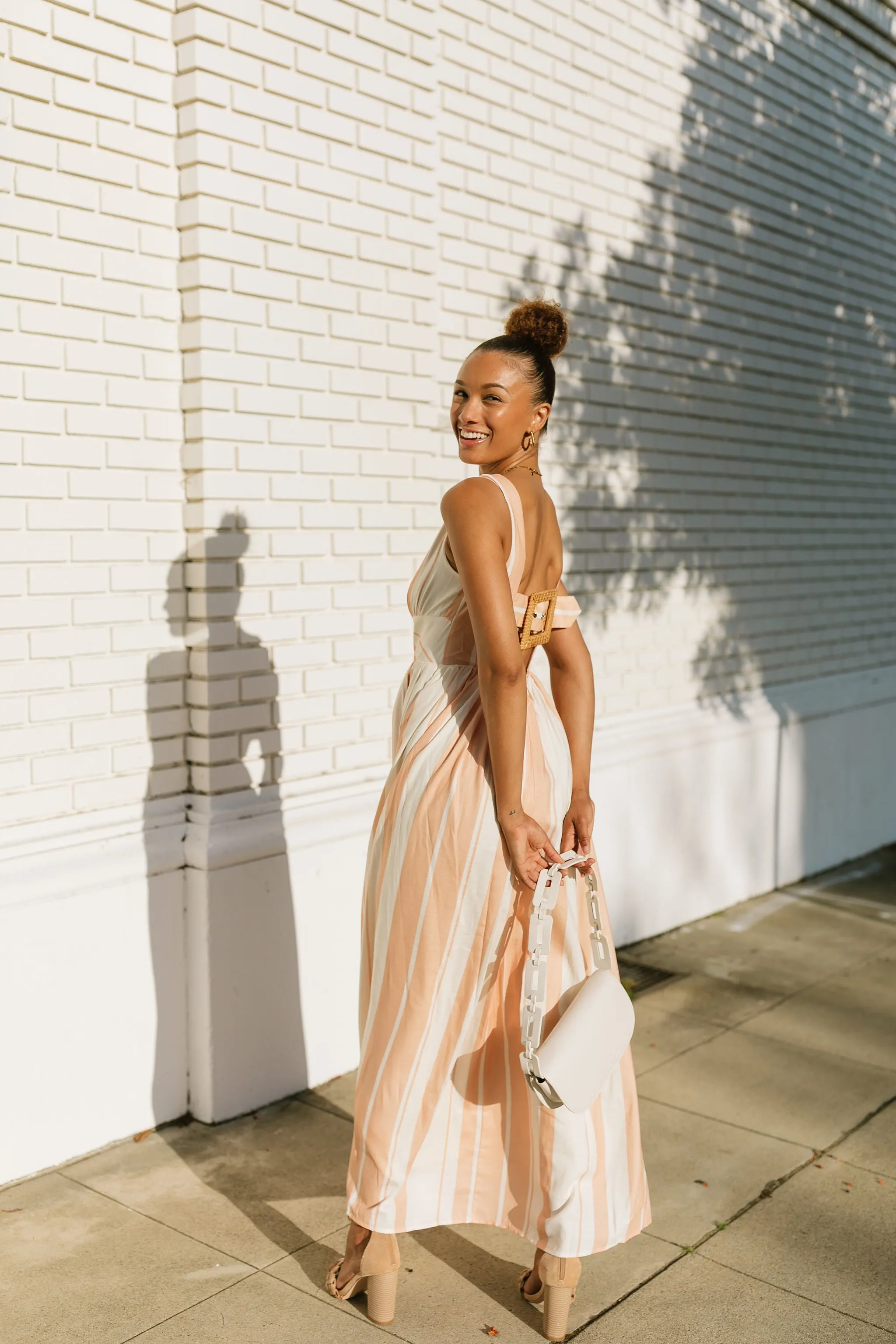 The Yara Buckle Maxi Dress